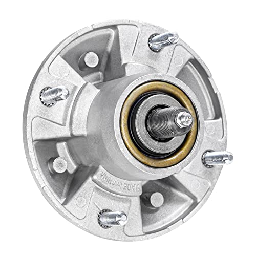 Parts Camp 3 Pack AM144377 Mower Deck Spindle Assembly for John Deere X500 X300 Z425 LT133 Series, Replace AM135349 AM131680 AM124498, Fits 42M 48C 54C 62C Mower Decks, Greaseable with Zerk by Parts Camp - Image 5