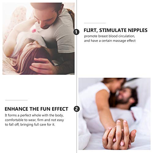 Artibetter – Grampos para mamilos de mamilo sem piercing para mamilo, brinquedos de estimulação dos