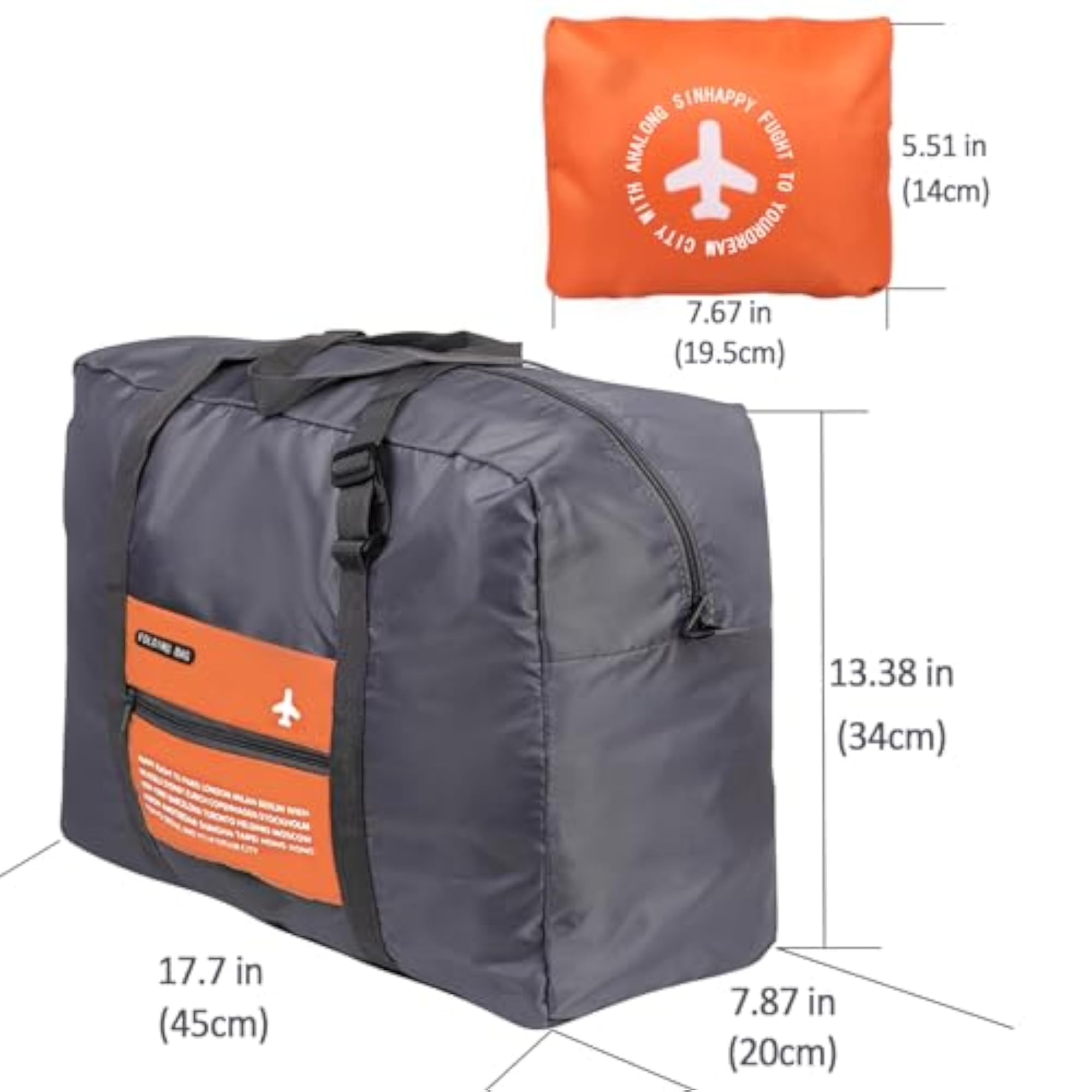 Lightweight Foldable Duffle Bag for Travel