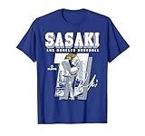 Roki Sasaki | Los Angeles D MLB Baseball Players| MLBROS201M T-Shirt