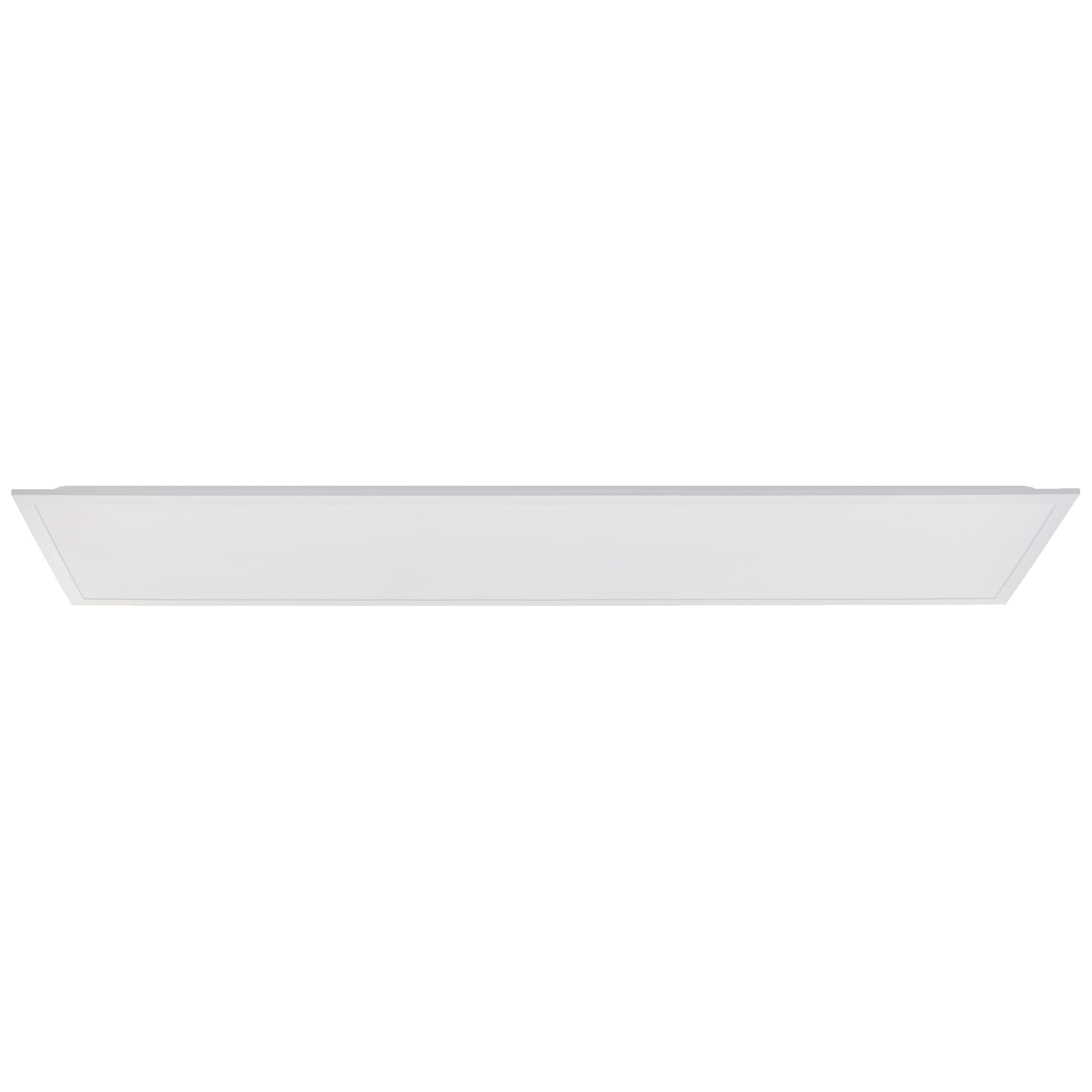 Lightbox Basic LED Aufbaupaneel | 120 x 30 cm | zeitloses Wand- & Deckenpanel mit weißem Rahmen & neutralweißer Lichtfarbe (4000 K) | 4600 lm | für jeden Raum | aus Aluminium/Kunststoff
