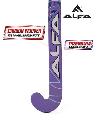 ALFA AX2 Composite Hockey Stick 37 Inches Purple - Image 5
