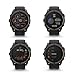 Garmin Fenix 8 51MM Solar Sapphire Premium Multisport GPS Smartwatch Carbon Gray DLC Titanium with Gray Silicone Band, Built-in LED Flashlight, Health & Fitness Smart Watch Bundle for Men & Women