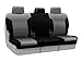 Coverking Custom Fit Center 40/20/40 Seat Cover for Select Ford Explorer Models - Premium Leatherette 2-Tone (Medium Gray with Black Sides)