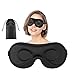 Boniesun 2022 verdunkelnde Schlafmasken für Damen Herren, Augenmaske zum Schlafen mit Tragetasche, Minigröße, Leicht & Superweich, 3D Konturierte Schlafmaske, Augenbinde für Reisen/Schlafen/Nickerchen