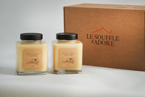 Miel Natural de Esparceta 100% Pura de abeja | Le Souffle d'Adore 1kg (Paquete de 2))