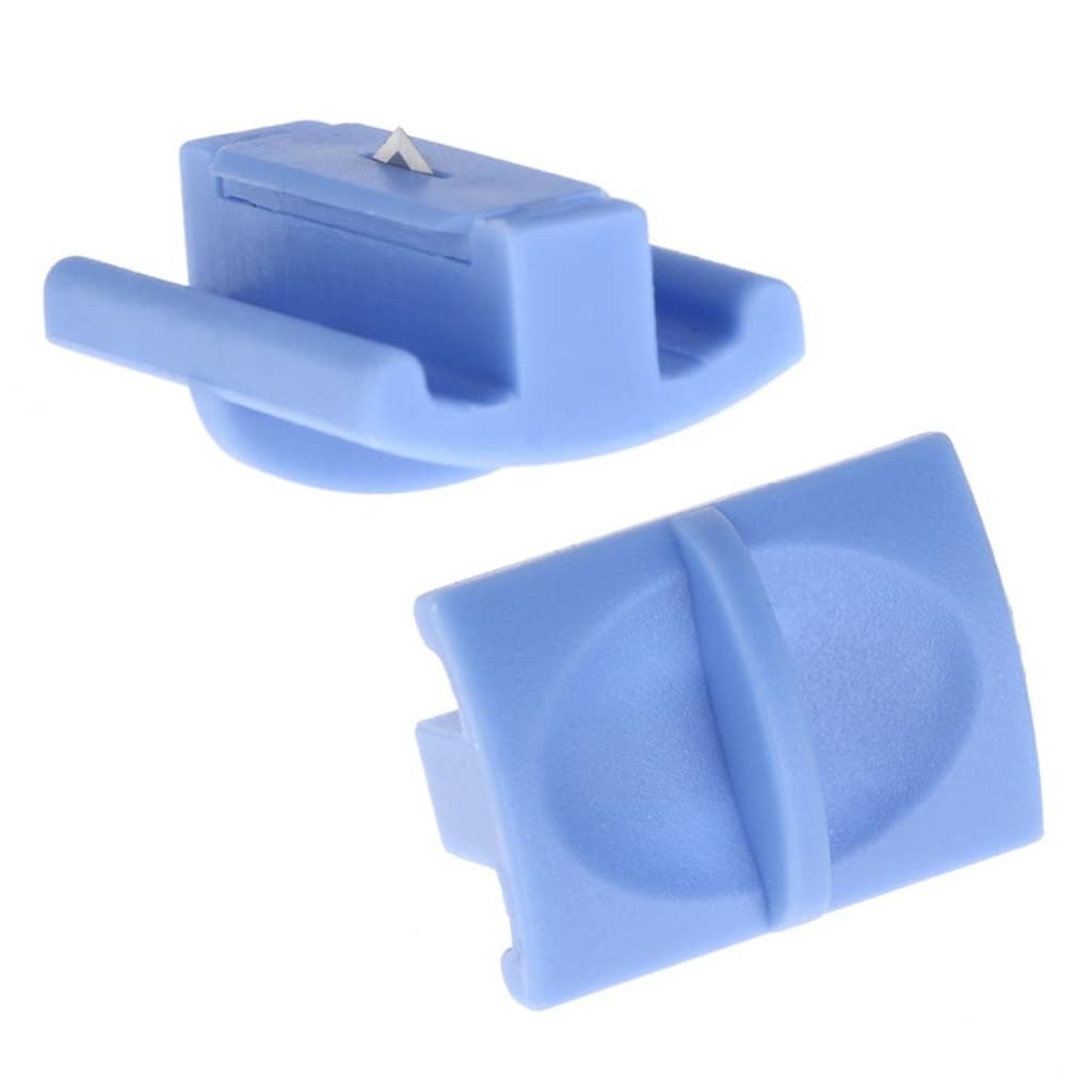 6 taglierino di precisione portatile formato A4 per carta fotografica, tappetino da taglio per ufficio (blu, 2,5 x 1,8 cm)
