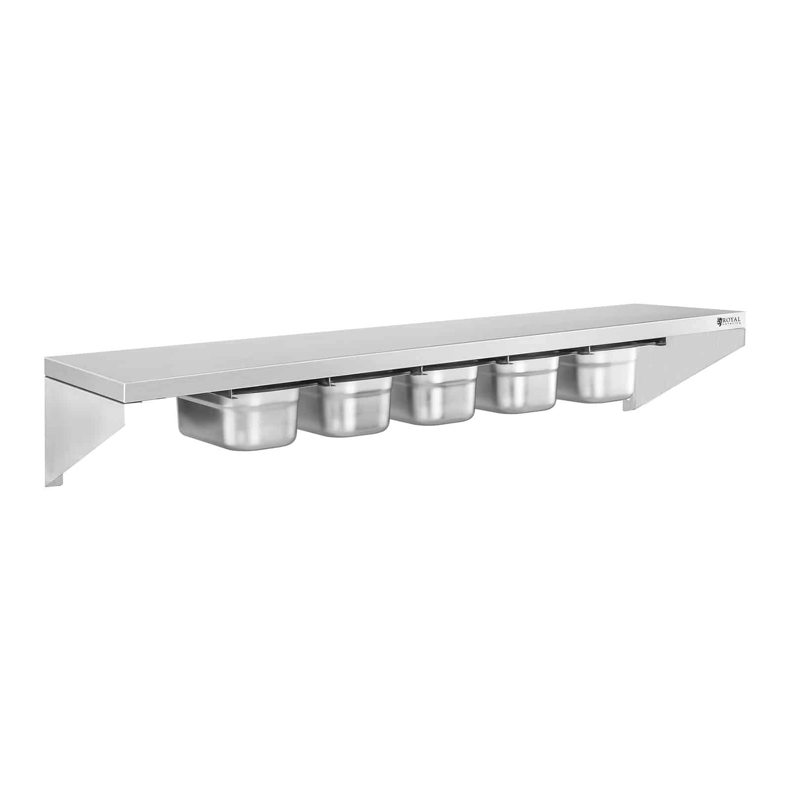 Royal Catering - RCWR-5 GN1/4 - Estante para Especias - 5 x 1/4 GN