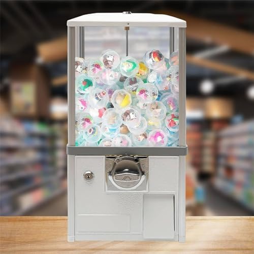 Bubble Gumball Dispenser Machine for Candy, Nuts & Capsules - Fun Vending Toy for Kids, Perfect for Parties & Events, Easy to Use, Great Gift Idea