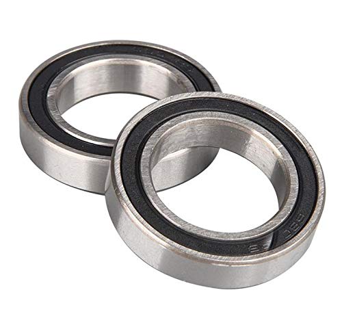 2Pcs 6805 25 * 37 * 7mm Deep Groove Ball Thin Wall Bearing 6805zz Bearings Steel Dedicated for Skateboard & Smart Lock(6805RS)
