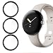 Compatible for Google Pixel Watch Screen Protector, [3 Pack] Lamshaw 3D Full Coverage Screen Protector Film Compatible for Google Pixel Watch (3 pack)
