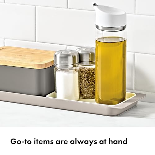 OXO 3-Piece Countertop Organizer Set, Kitchen Countertop Organizer - image 3