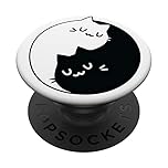 Yin Yang Cat Pop Socket for Phone PopSockets Kitten Yin Yang PopSockets Adhesive PopGrip