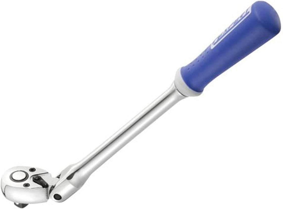 Britool E031702B Flexible Head Ratchet Drive, 3/8", Multicolor