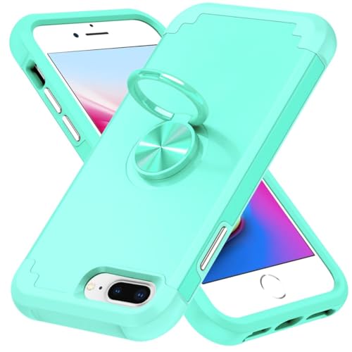 Coque robuste iPhone 7Plus/8Plus protection militaire antichoc avec anneau de support