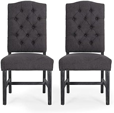 Christopher Knight Home Hyvonen Dining Chair, Gray