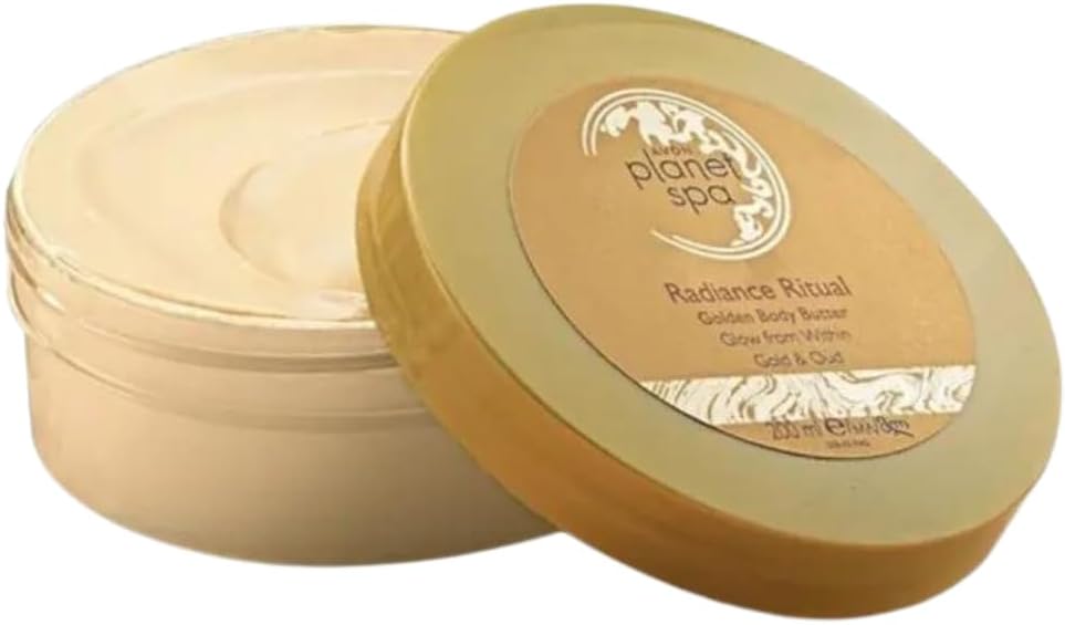 Planet Spa Radiance Ritual Golden Body Butter Gold and Oud 200ml