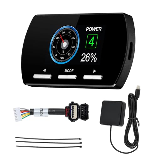 MH Throttle Response Controller, 1-9 Levels Acceleration, 11 Driving Modes, Electronic Racing Accelerator Compatible for DODGE RAM1500 JEEP Wrangler JL Gladiator JT NISSAN Titan Trucks Frontier (809）