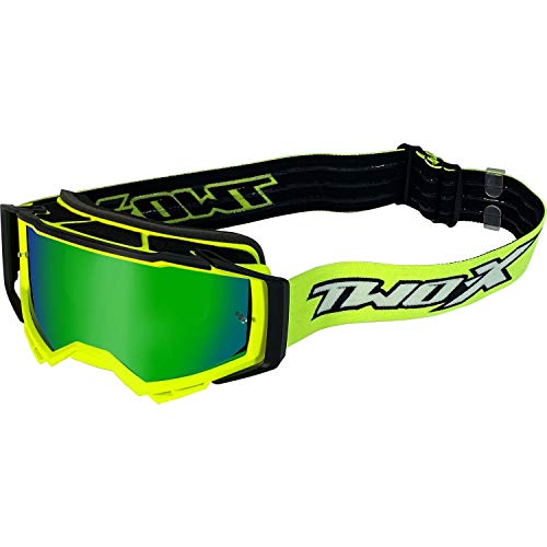 TWO-X Atom Lunettes de motocross fluo Cover