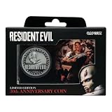 FaNaTtik Resident Evil 30th Anniversary Limited Edition Präsentationsmünze | Offiziell lizenziertes Gaming-Sammelstück | individuell nummeriert | limitiert auf 1.996 weltweit | Acryl-Vitrine