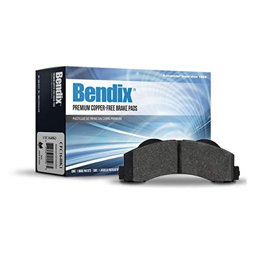 Image of Bendix Priority1 CFM1921 Semi-Metallic Rear Brake Pads for Chevrolet Malibu 2021-2016