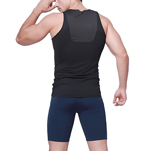 Bermuda de treino masculina Hirdou para corrida, esportes, academia, treino, secagem rápida, atlétic