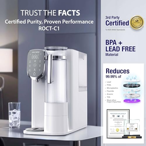 Image of APEC Water Countertop Reverse Osmosis Filter, Chills to 40F, 6 Stage