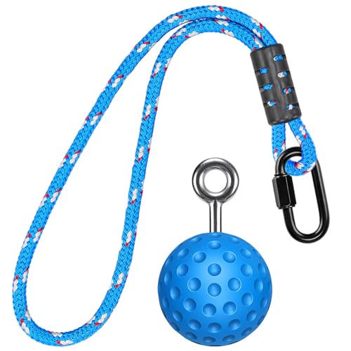 SELEWARE Pull Up Power Ball Hold Grips Durable Blue rutschfeste Handgriffe Krafttrainer Trainingsgerät für Klimmzüge, Kugelhanteln, Fitness, Workout