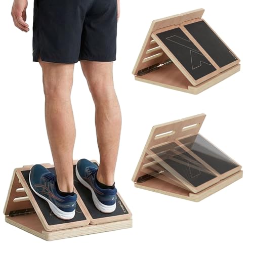 Slant Board Noir plaque extensible réglable pour mollet fitness