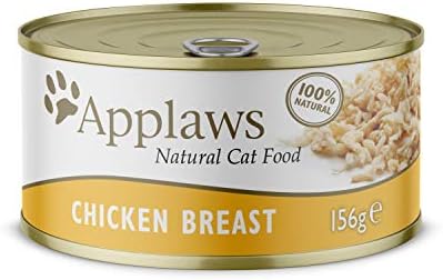 Applaws 100% Natural Wet Cat Food, Ocean Fish, 156g Tins Pack of 6