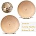 FORSUN Round Bread-Banneton-Proofing-Rising-Basket Rattan Brotform Bread Dough Set 8.5 inch for Home Bakers