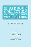 The Barbour Collection of Connecticut Town Vital Records. Stonington (1658-1854