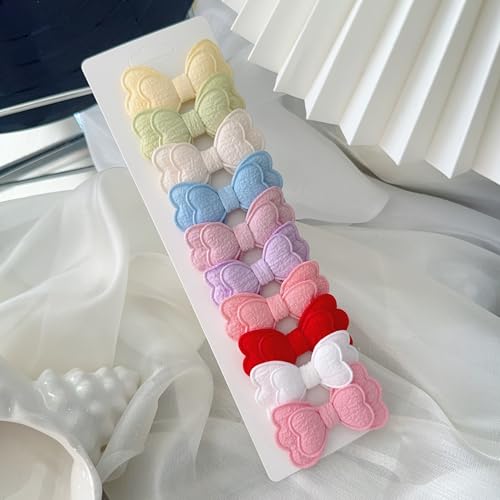 10Pcs Hair Bows for Women Hair Clips Ribbons Oversized Long Tail Big Hair Clip Accessories
