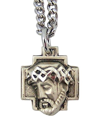 Medals of Jesus Christ Sterling Silver Crown of Thorns Christ
