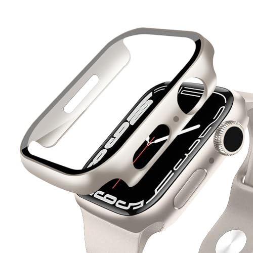 ANYOI Ή Apple Watch P[X Series SE3/SE2/SE/6/5/4 44mm ی Apple Watch Jo[ PCf KXtB ̌^ AbvEHb` Jo[ ϏՌ AbvEHb` P[X Sʕی 