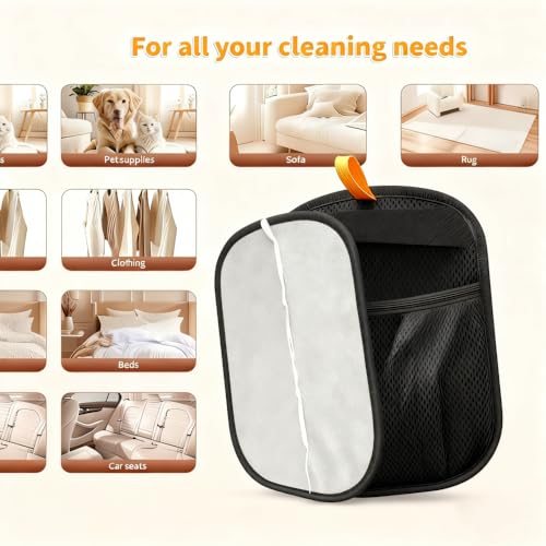 Sungbesi Upgraded Pet Hair Removal Glove,Reusable Pet Hair Removal Tool with Five Finger Static Electricity for Cats & Dogs, Effortlessly Remover Hair from Clothes, Sofa, Carpet, Bed, Car Seat, 2 Pcs — view 5