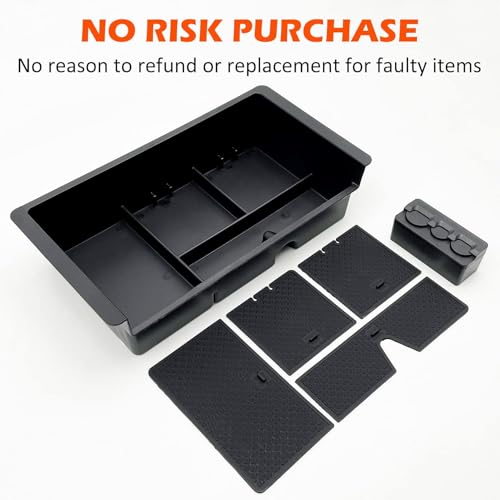 Jojomark JMCFC02 Center Console Organizer Tray Compatible With 2014-2018 Gmc Sierra Accessories, (2015-2020) Yukon/Chevy Tahoe Silverado Suburban thumb #6