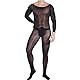 HTRUIYATY Herren Glänzende 8D Ganzkörperstrumpfhose Men Overall Jumpsuit Bodystocking Elastische und stylische Bodysuit