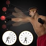 Boxing Reflex Ball for Adults and Kids, 4 Levels Boxing Ball with Adjustable Headbands, Perfect for Reaction, Agility, Punching Speed, Fight Skill and Hand Eye Coordination Training - Image 5
