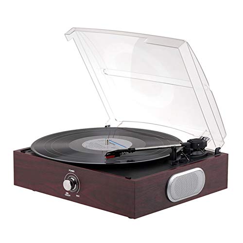 BGAZA Registro de Vinilo Retro Antiguo Jugador con el Altavoz y Bluetooth de la Placa giratoria del Jugador
