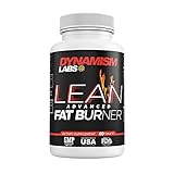 Dynamism Labs Lean Advanced Fat Burner | Garcinia Cambogia Extract, Green Tea Extract, Raspberry Ket