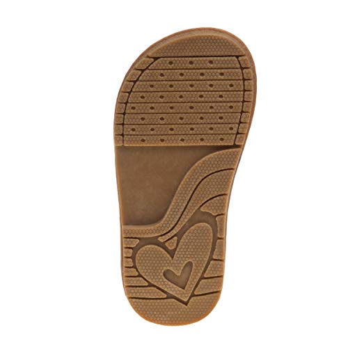 Josmo Baby-Girl's Genesis Flat Sandal, Silver, 6 Medium US Toddler4