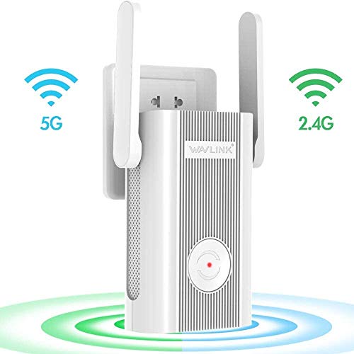 WiFi Extender,WiFi Range Extenders High Speed Signal Booster 1200Mbps 2.4 + 5Ghz Dual