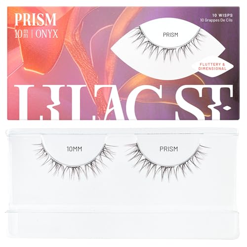 Lilac St Volume Lash Clusters for DIY Lash Extensions, Prism, 10mm