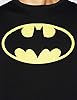 DC Comics Men's Batman Logo T-shirt T Shirt, Black, XXL UK #1
