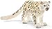 Schleich Wild Life Realistic Prowling Snow Leopard Figurine - Intricately Painted and Highly Detailed Wild Animal Toy, Durable for Education and Fun Play, Perfect for Boys and Girls, Ages 3+