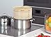 Helen’s Asian Kitchen Premium Bamboo Steamer Ring – 11-Inch Aluminum Steam Adapter for 10-Inch Bamboo Steamer Baskets. Perfect for Dutch Ovens, Stockpots, and Dim Sum Dumpling Steaming