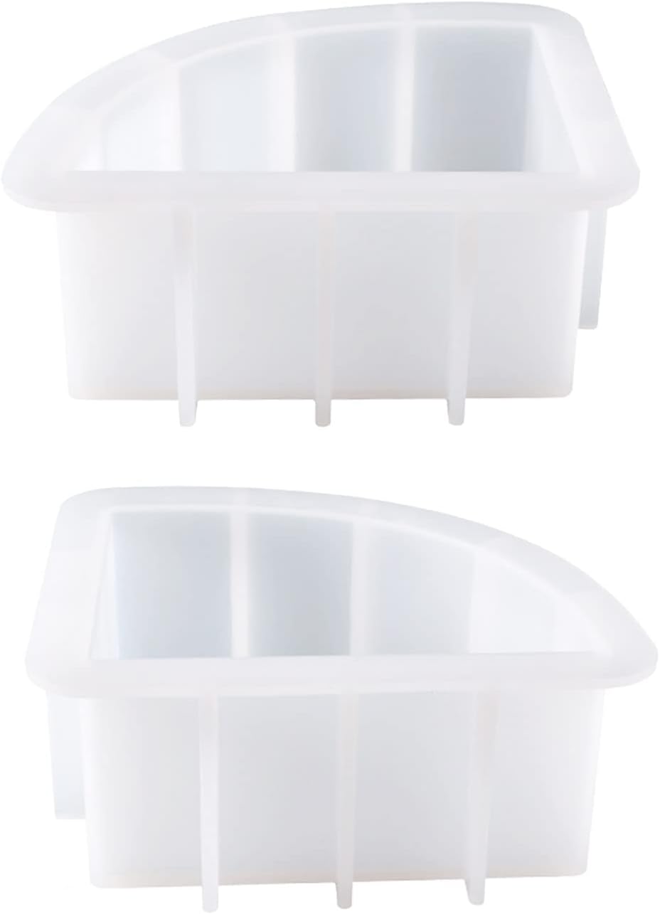 Bookends Resin Molds, 1 Pair Silicone Geode Book Organize Moulds