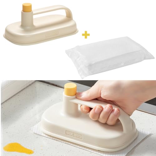 Magic Sponge Eraser Disposal 50 Pack Cleaning Sponges in Bulk - Multi Surface Power Scrubber Foam Cleaning Pads - Bathtub, Floor, Baseboard, Bathroom, Wall Cleaner