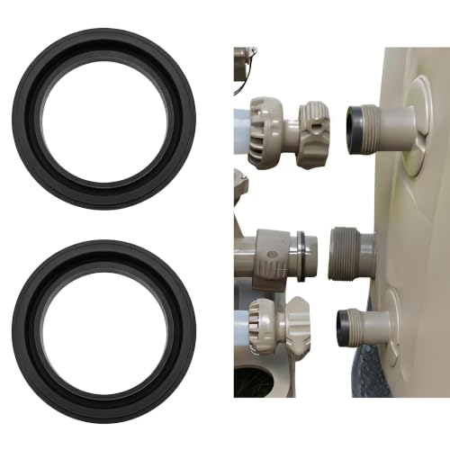 2 Piezas Juego Entrada Salida para Intex 11699 SB-B20 SSP-H-20-1, Junta Entre Conectores para Intex SPA 28407E 28409E, Conector de Tubo Antifugas de Alta Calibración